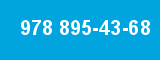 978 895-43-68 978 895-43-68